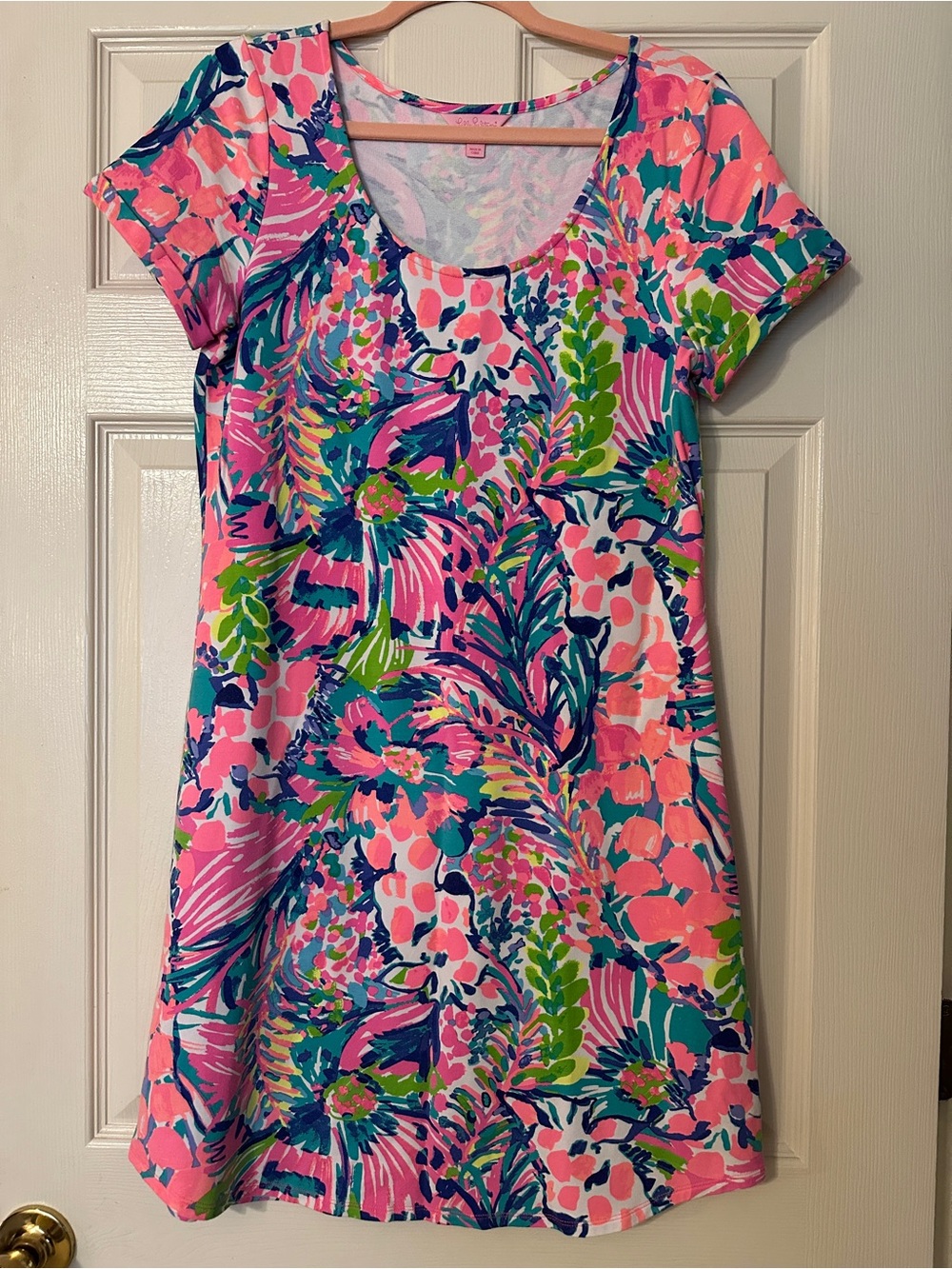 Lilly Pulitzer Pink Multi Floral Dress